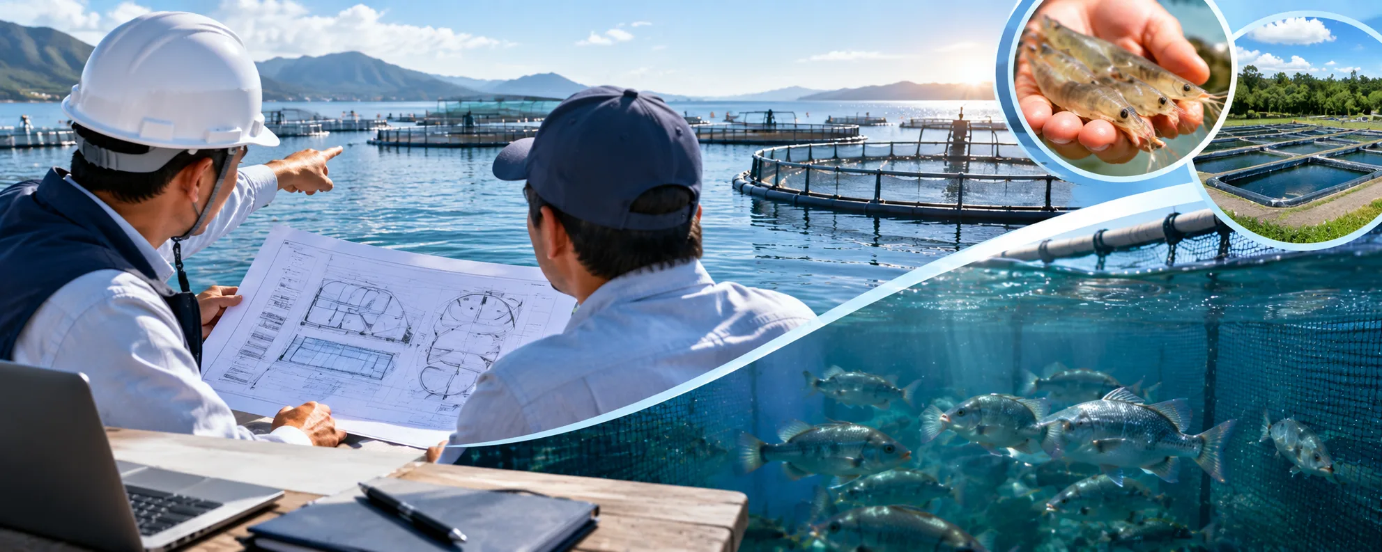 Asesoría en proyectos de acuicultura marina y continental